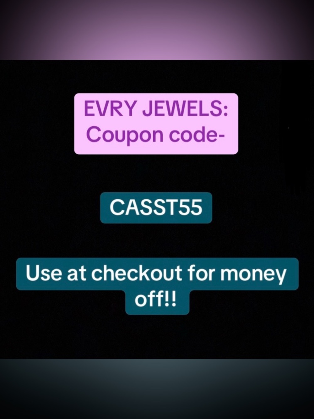 Evry Jewels Coupon Code